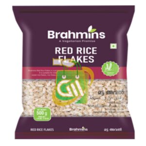 Brahmins Rice Flakes  (Red Aval) 500 g
